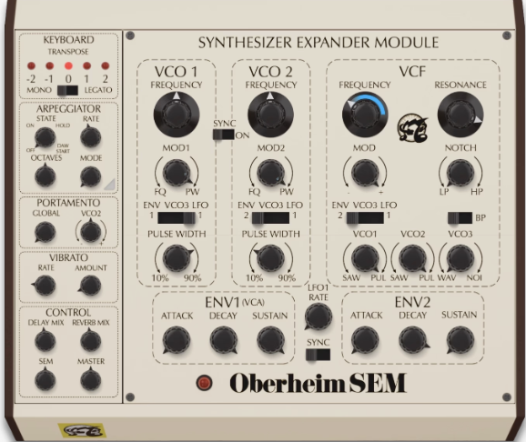 GForce Oberheim SEM
